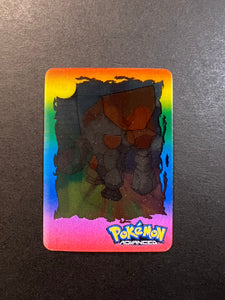 Regirock Pokemon Advanced Action Card