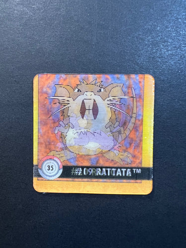 Rattata & Raticate Pokemon Artbox Action Flipz Premier Edition Card