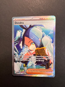 Dendra - 266/193 Full Art Ultra Rare Trainer - Paldea Evolved