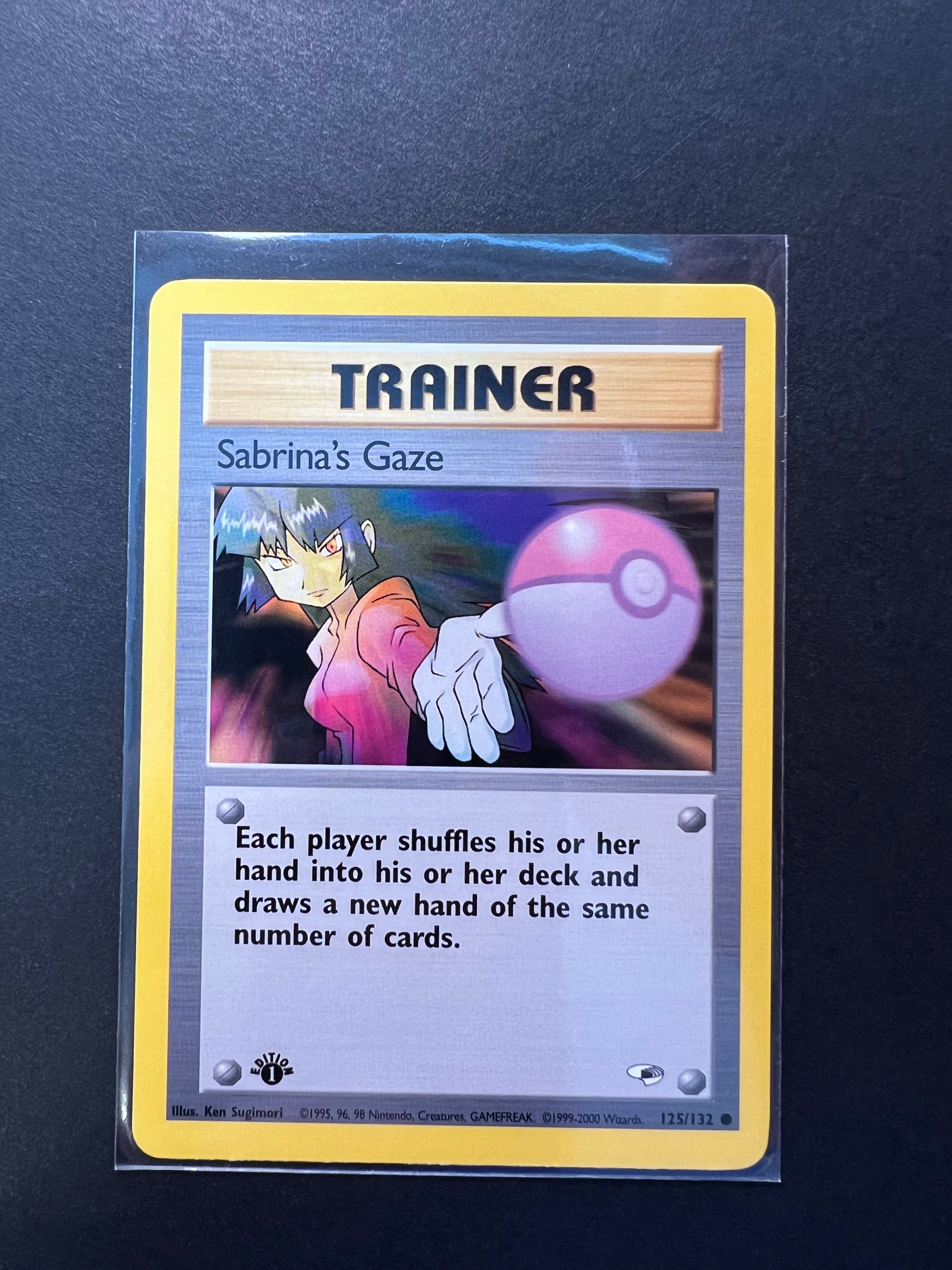 Sabrina's Gaze 1st Edition - 125/132 Trainer