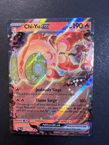 Chi-Yu ex - 040/193 Ultra Rare - Paldea Evolved