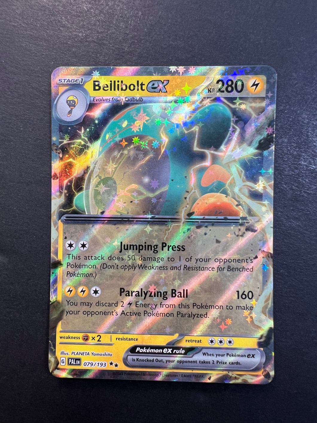 bellibolt pokemon card value Bellibolt ex - 079/193 Ultra Rare
