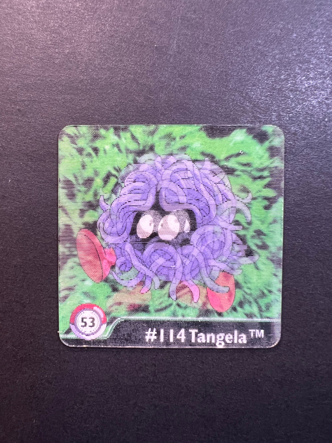 Tangela Pokemon Artbox Action Flipz Series One Card