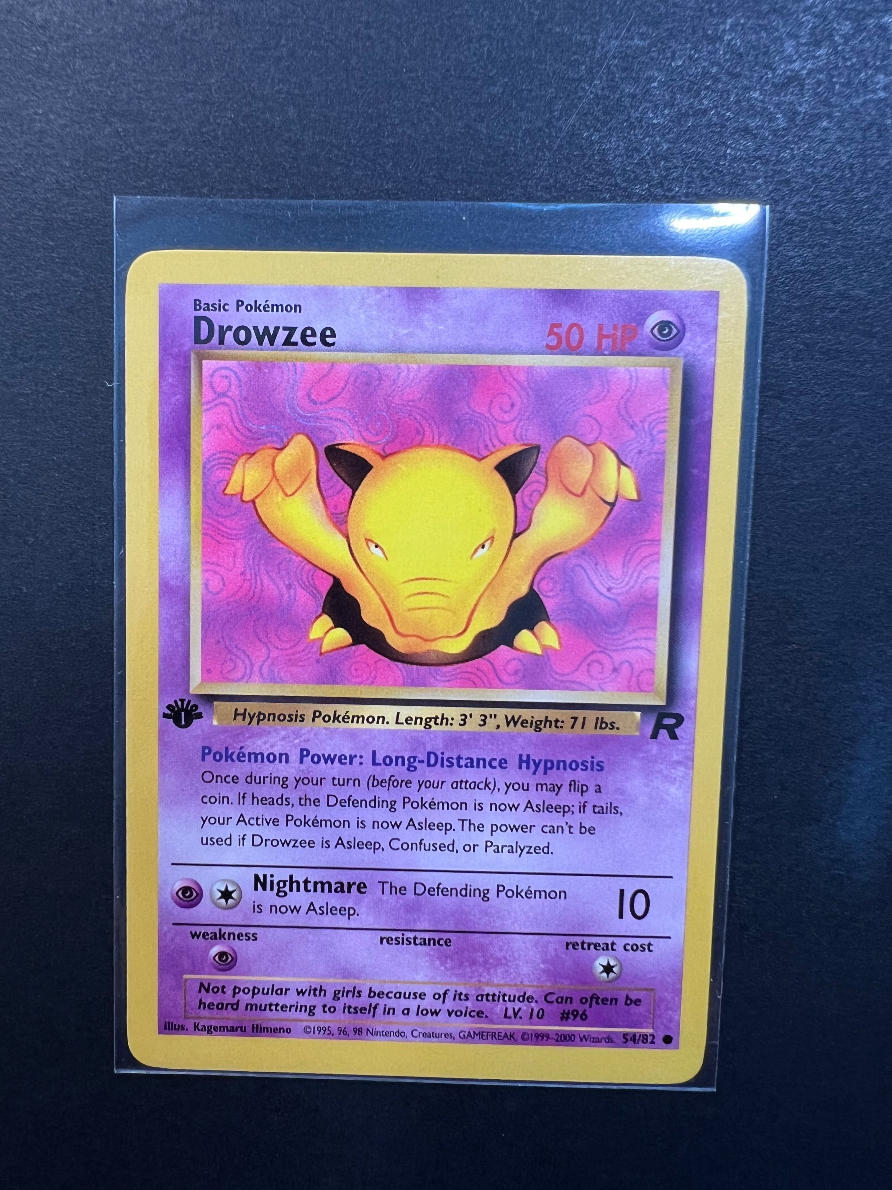 Pokemon Single Card TEAM ROCKET (1ST Edition)
