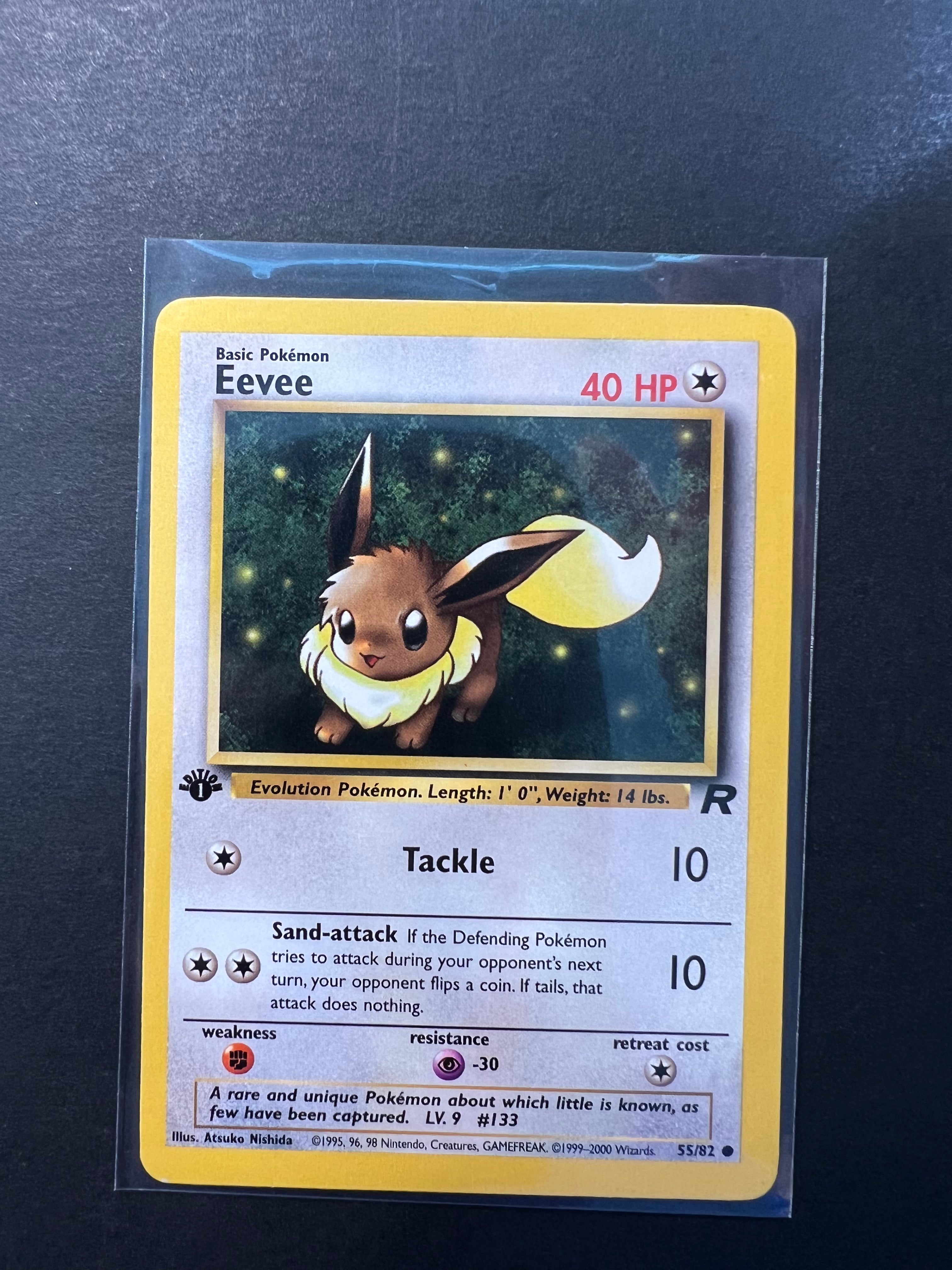 Eevee 1st Edition - 55/82 Non-Holo