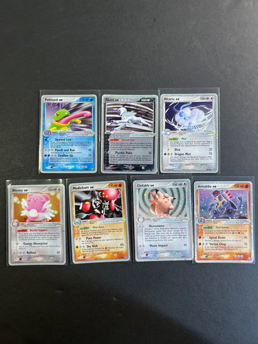 Pokemon ex Card lot - 7 cards!