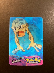 Geodude, Graveler & Golem Pokemon Advanced Action Card