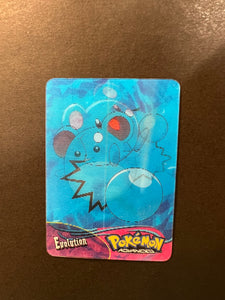 Azurill, Marill & Azumarill Pokemon Advanced Action Card JAB Games13 Azurill, Marill & Azumarill Pokemon Advanced Action Card JAB Games13