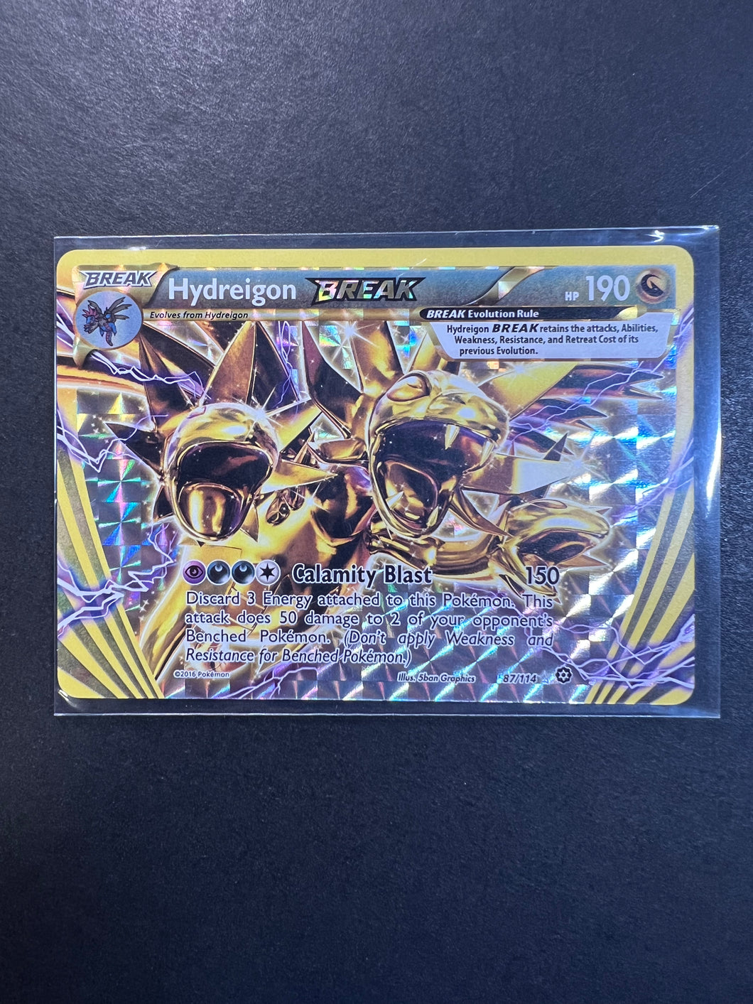 Hydreigon Break - 87/114 Ultra Rare Holo - XY Steam Siege