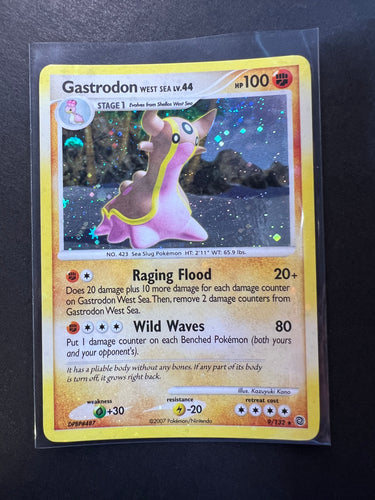 Gastrodon - 9/132 Holo Rare - Secret Wonders