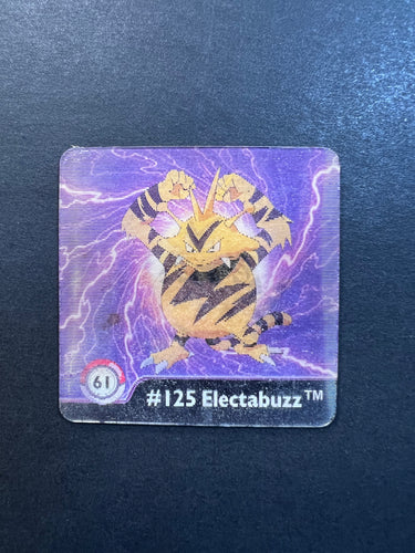 Electabuzz Pokemon Artbox Action Flipz Series One Card