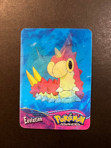 Wurmple, Silcoon and Beautifly Pokemon Advanced Action Card