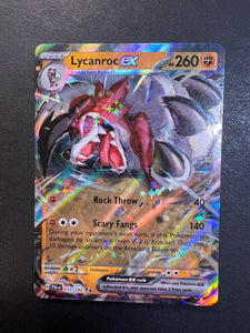 Lycanroc ex - 117/193 Ultra Rare - Paldea Evolved