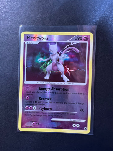 Mewtwo - 9/100 Reverse Holo Rare - Majestic Dawn