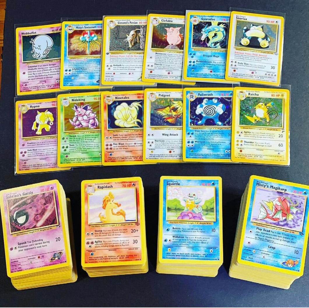 Holo Rare Vintage Pokemon Card Lot - 20 Cards - All WOTC!! + 1st Editi JAB Games13 Holo Rare Vintage Pokemon Card Lot - 20 Cards - All WOTC!! + 1st Editi JAB Games13