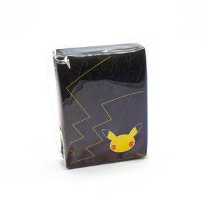 Pikachu 25th Anniversary Sealed Pokemon Celebrations Card Sleeves (65 sleeves)