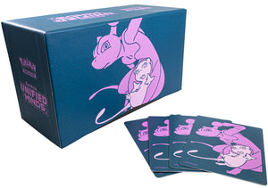 Pokemon Empty Unified Minds Elite Trainer Box - Mewtwo & Mew w/ Dividers