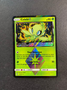 pokemon prism rare card Celebi Prism Star - 19/214 Holo Rare