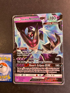 Pokemon Jumbo Dawn Wings Necrozma GX - 63/156 Ultra Rare Promo Card JAB Games13 Pokemon Jumbo Dawn Wings Necrozma GX - 63/156 Ultra Rare Promo Card JAB Games13