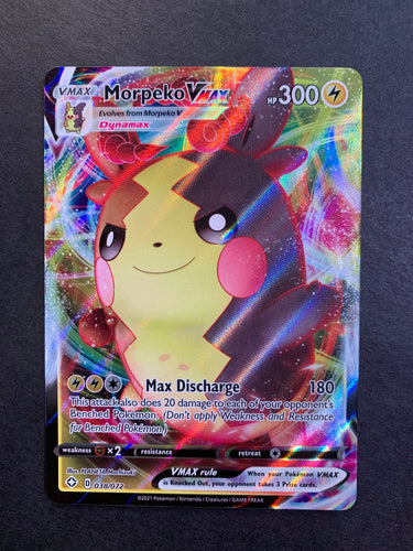 Morpeko VMax - 038/072 Full Art Ultra Rare - Shining Fates