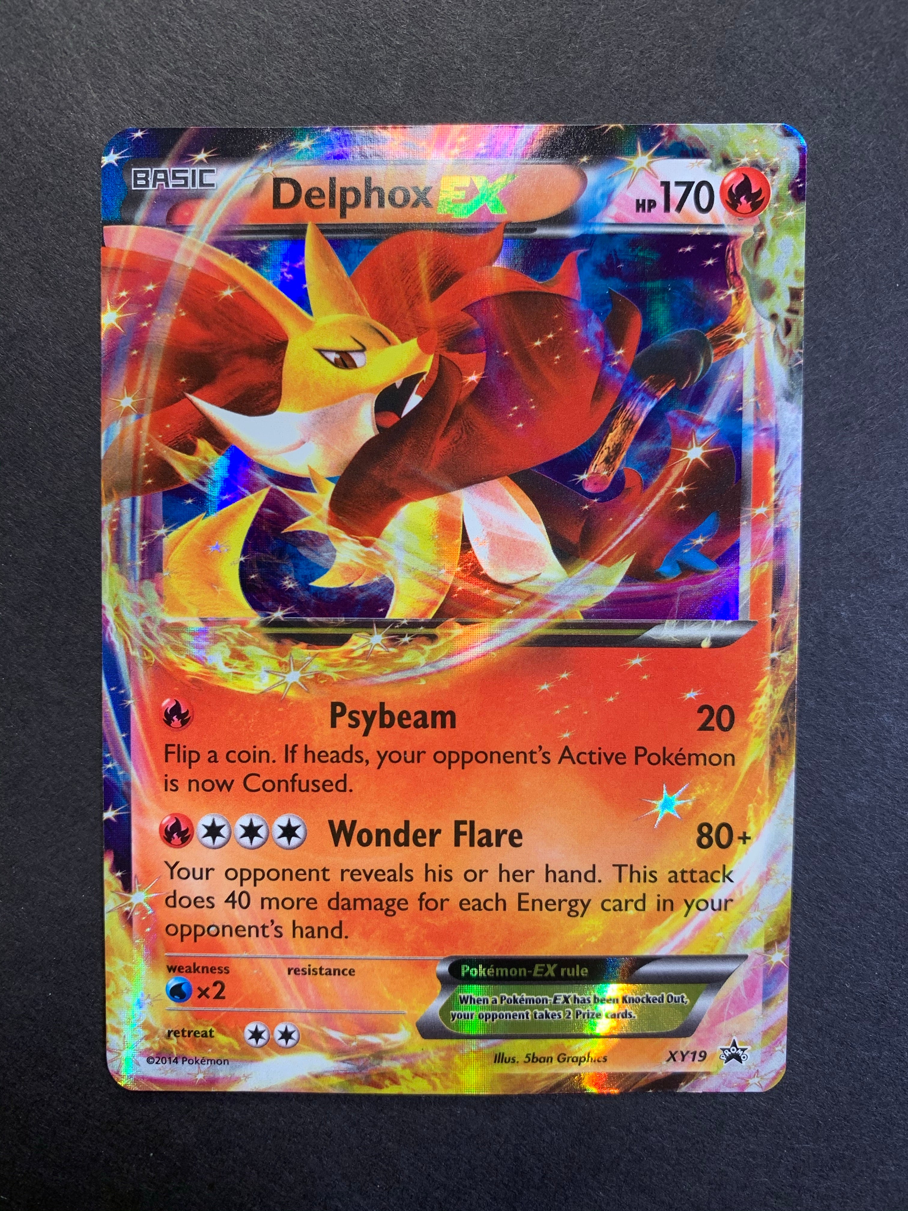 Delphox EX - XY19 Ultra Rare Promo JAB Games13 Delphox EX - XY19 Ultra Rare Promo JAB Games13