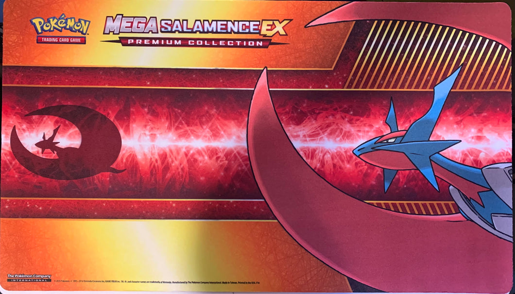 Pokemon Mega Salamence EX Premium Collection Playmat