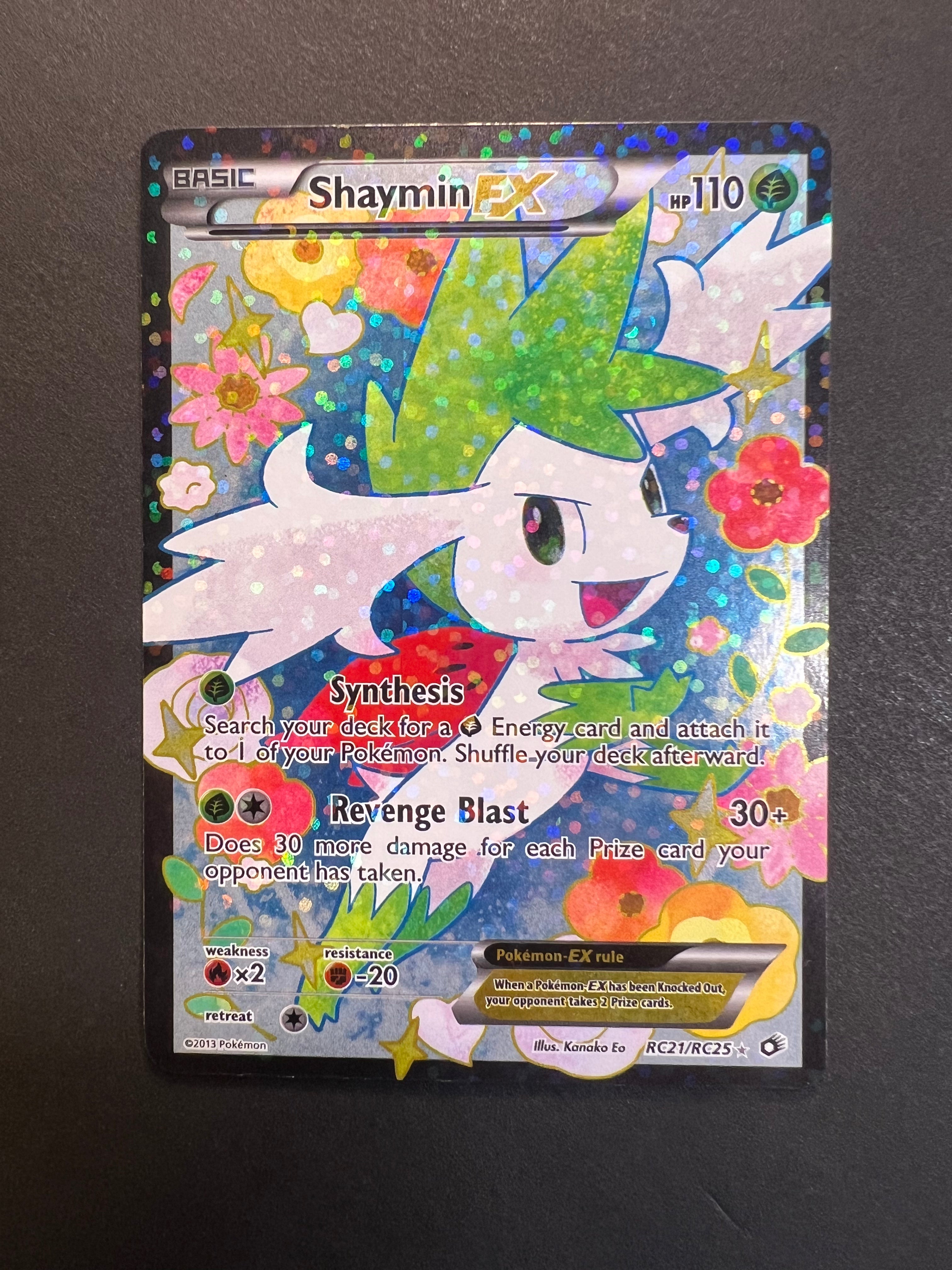 Shaymin-EX (Legendary Treasures RC21/RC25) – TCG Collector