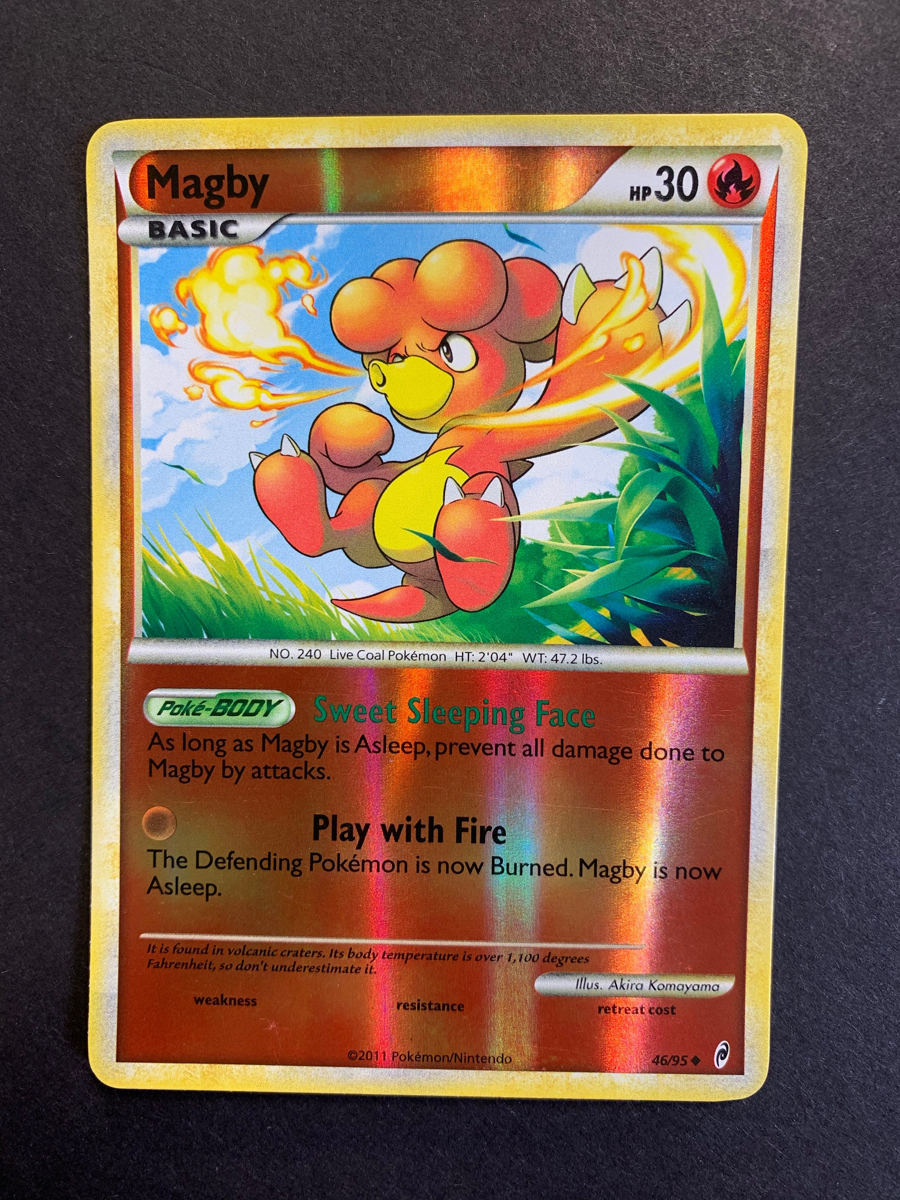 magby pokemon card value Magby