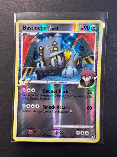Bastiodon GL - 2/111 Reverse Holo Rare - Rising Rivals