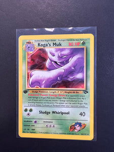Koga’s Muk 1st Edition - 26/132 Non-Holo Rare - Gym Challenge
