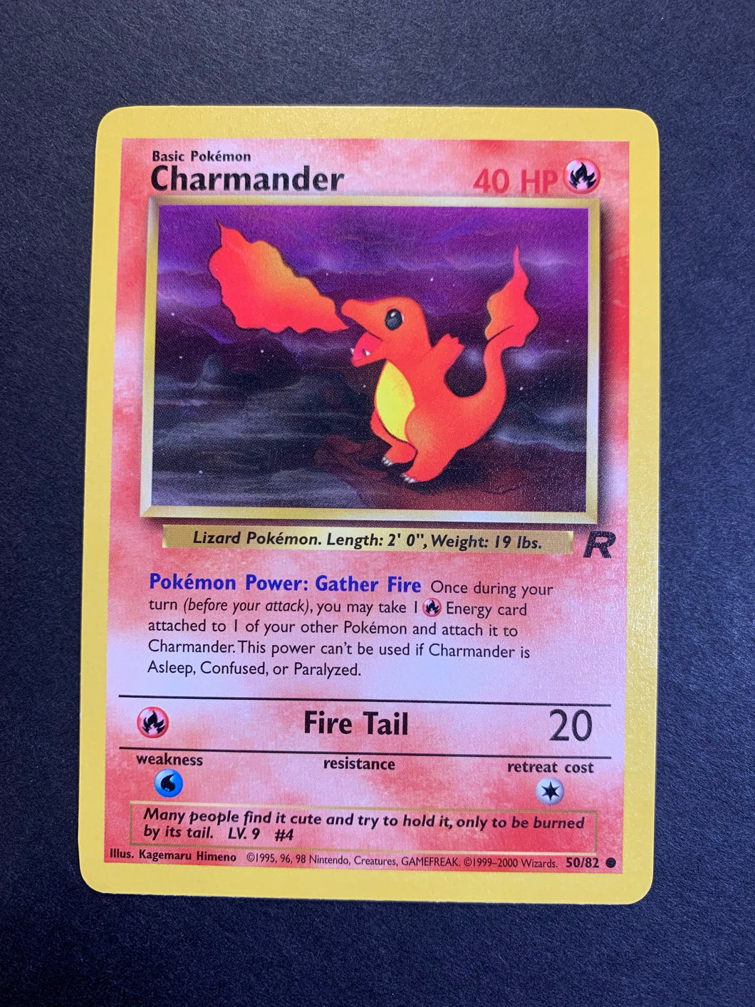 Charmander - 50/82 Team Rocket Set