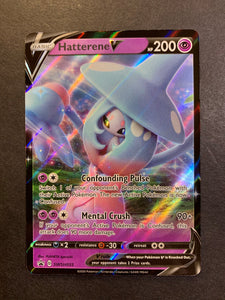 pokemon cards hatterene Hatterene V - SWSH055 Ultra Rare Promo