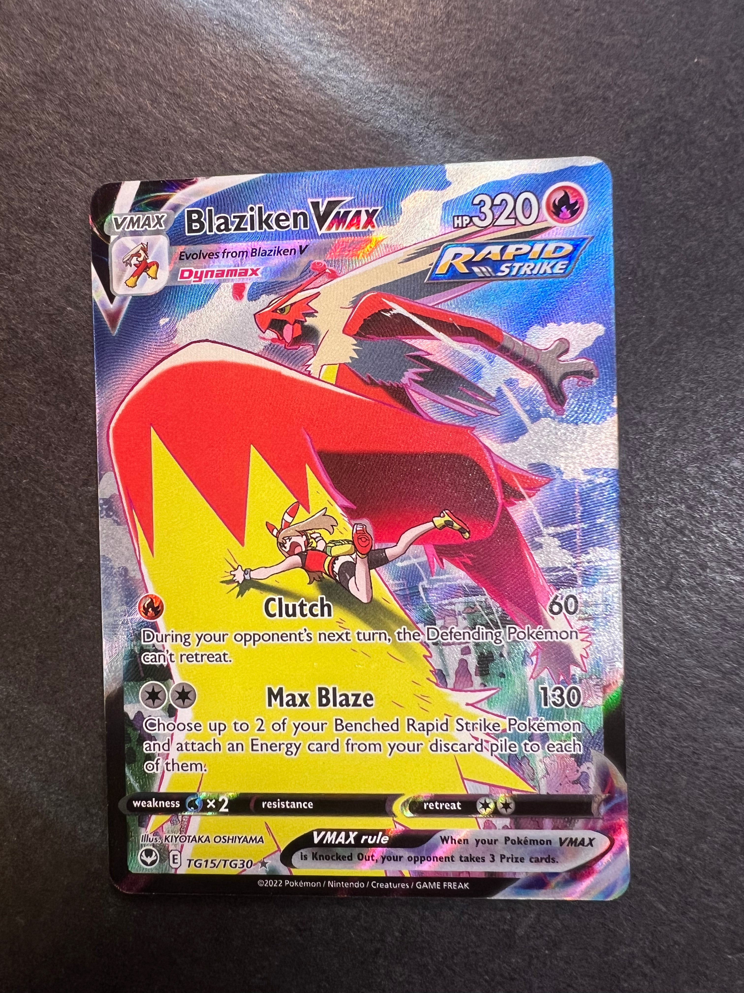 Blaziken Vmax - TG15/TG30 Full Art Ultra Rare - Silver Tempest JAB Games13 Blaziken Vmax - TG15/TG30 Full Art Ultra Rare - Silver Tempest JAB Games13