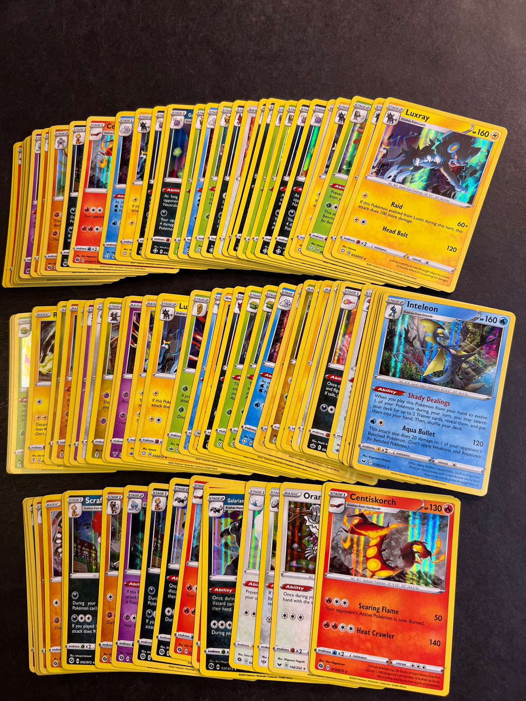 10 Assorted Holo Rare Pokemon Cards