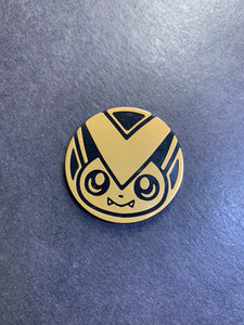 Official Victini Pokemon Coin - Bronze