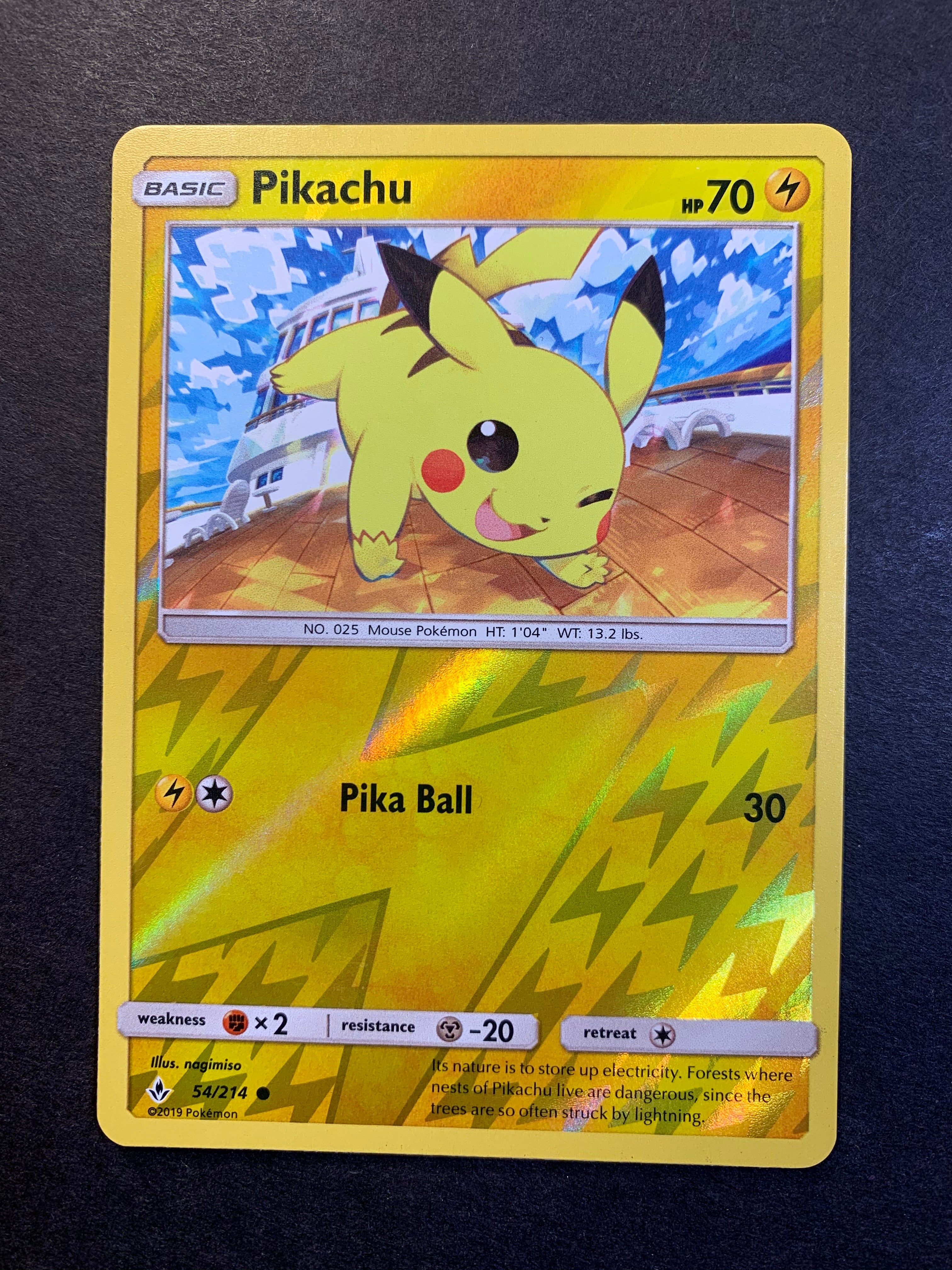 Pikachu - 54/214 Reverse Holo – JAB Games13