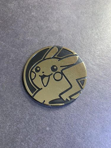 Official Pokemon Jumbo Gold Pikachu Coin