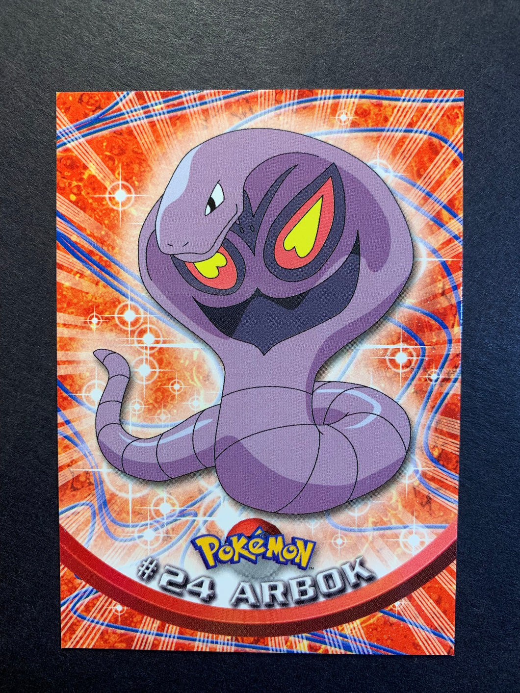 Arbok #24 - Pokemon Topps TV Animation Edition Arbok #24 - Pokemon Topps TV Animation Edition