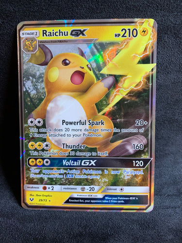 Raichu GX - 29/73 Ultra Rare - Shining Legends