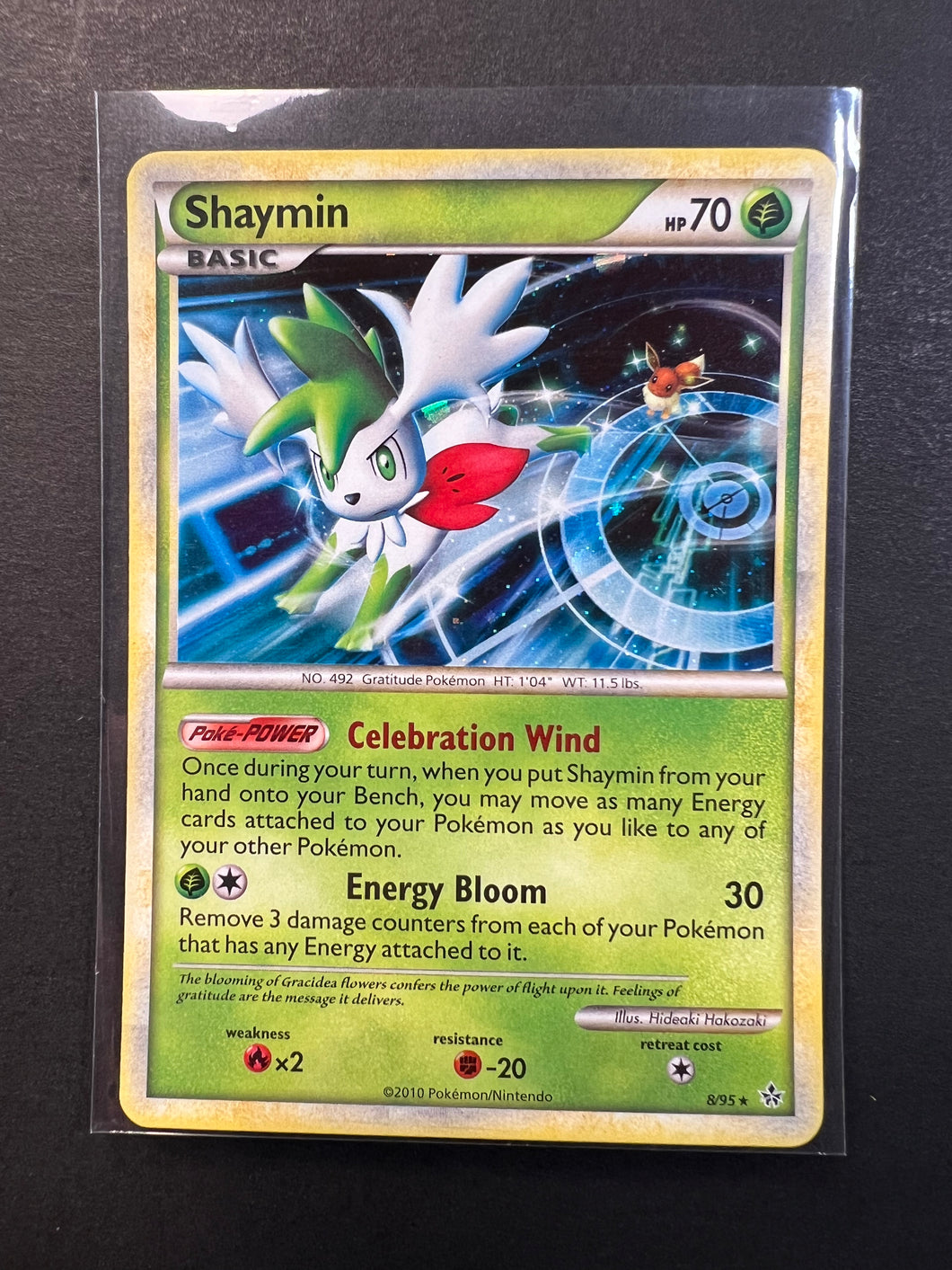 shaymin pokemon card Pokemon Unleashed Shaymin #8