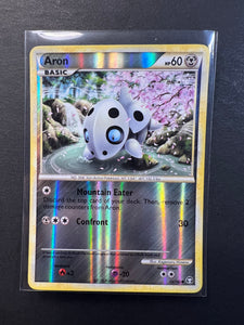 Aron - 56/102 Reverse Holo - HGSS Triumphant