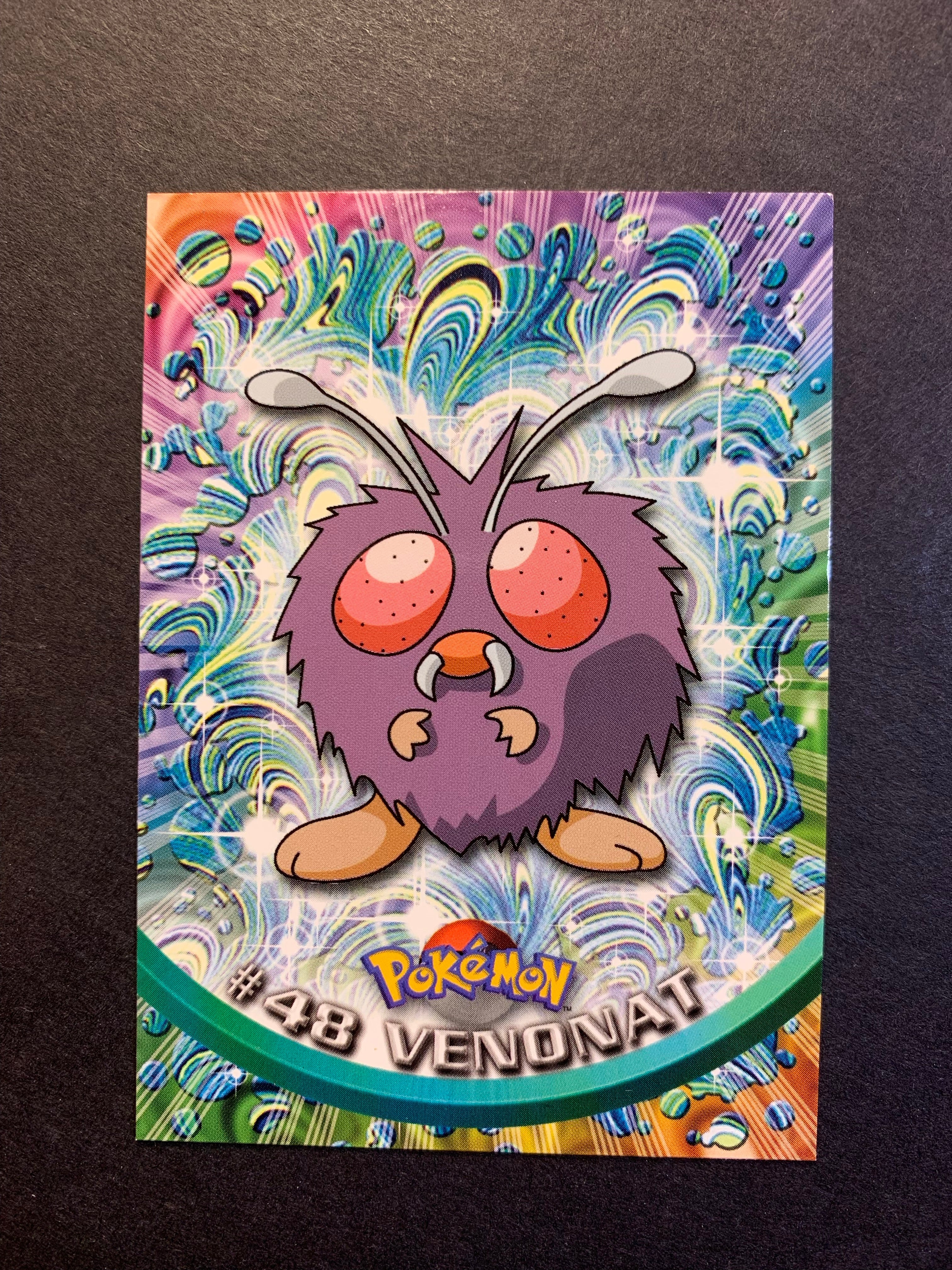 Venonat #48 - Pokemon Topps TV Animation Edition  JAB Games13