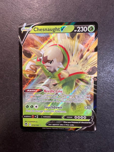 Chesnaught V - 015/195 Ultra Rare - Silver Tempest JAB Games13 Chesnaught V - 015/195 Ultra Rare - Silver Tempest JAB Games13