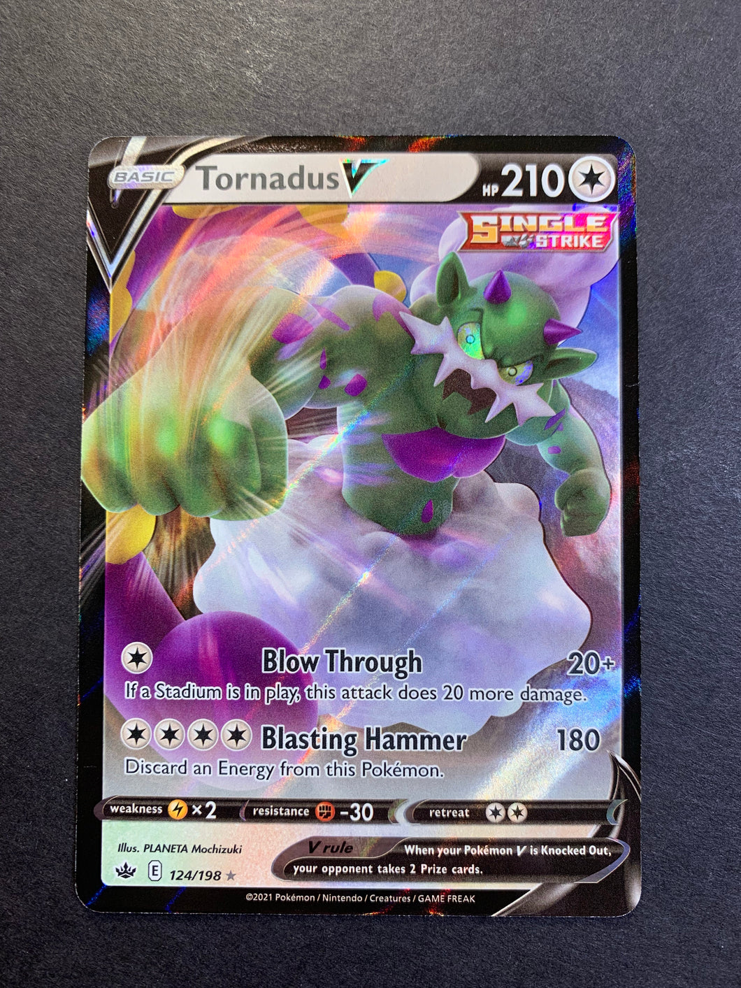 tornadus v pokemon card value Tornadus V - 124/198 Ultra Rare