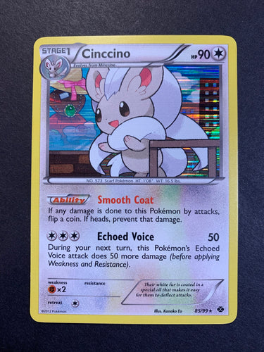 Cinccino - 85/99 Holo Rare