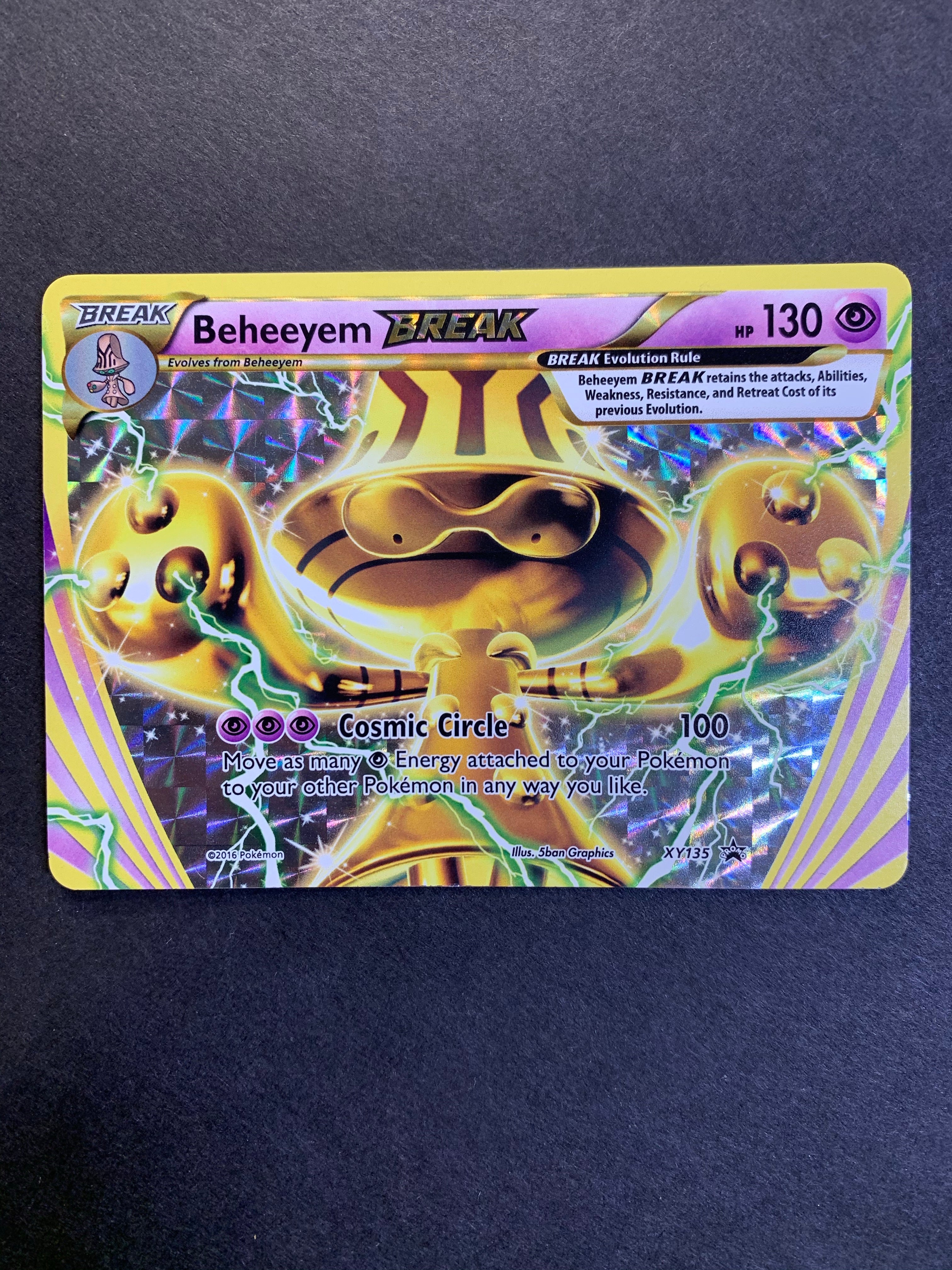 Beheeyem Break - XY135 Ultra Rare Promo JAB Games13 Beheeyem Break - XY135 Ultra Rare Promo JAB Games13