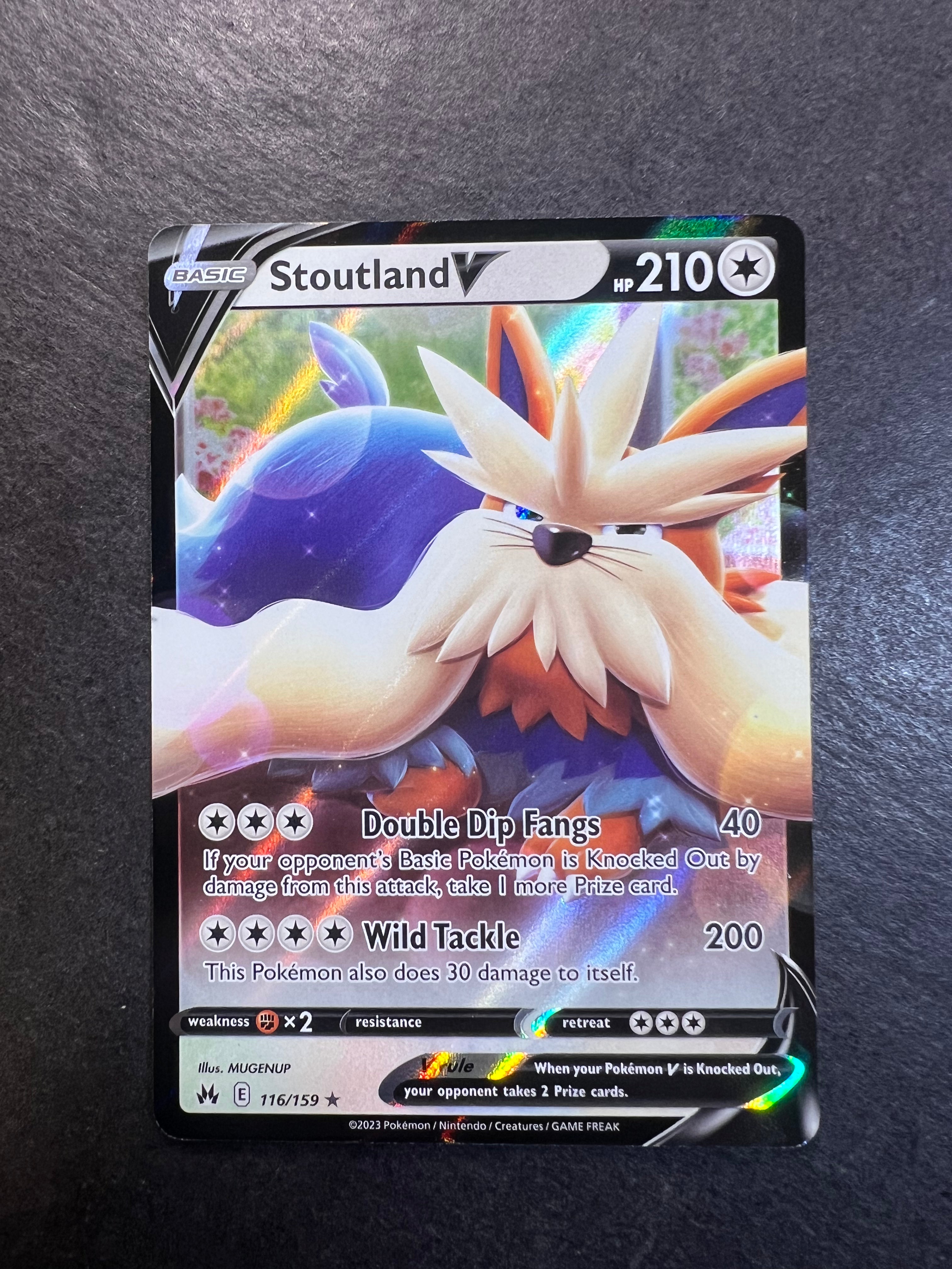 Stoutland V - 116/159 Ultra Rare