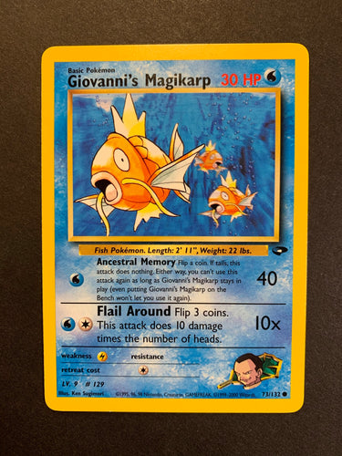 Giovanni’s Magikarp - 73/132 Vintage Gym Challenge