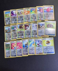 Pokemon Battle Styles Complete Reverse Holo Set - 123 Cards + 4 Ultra Rare V