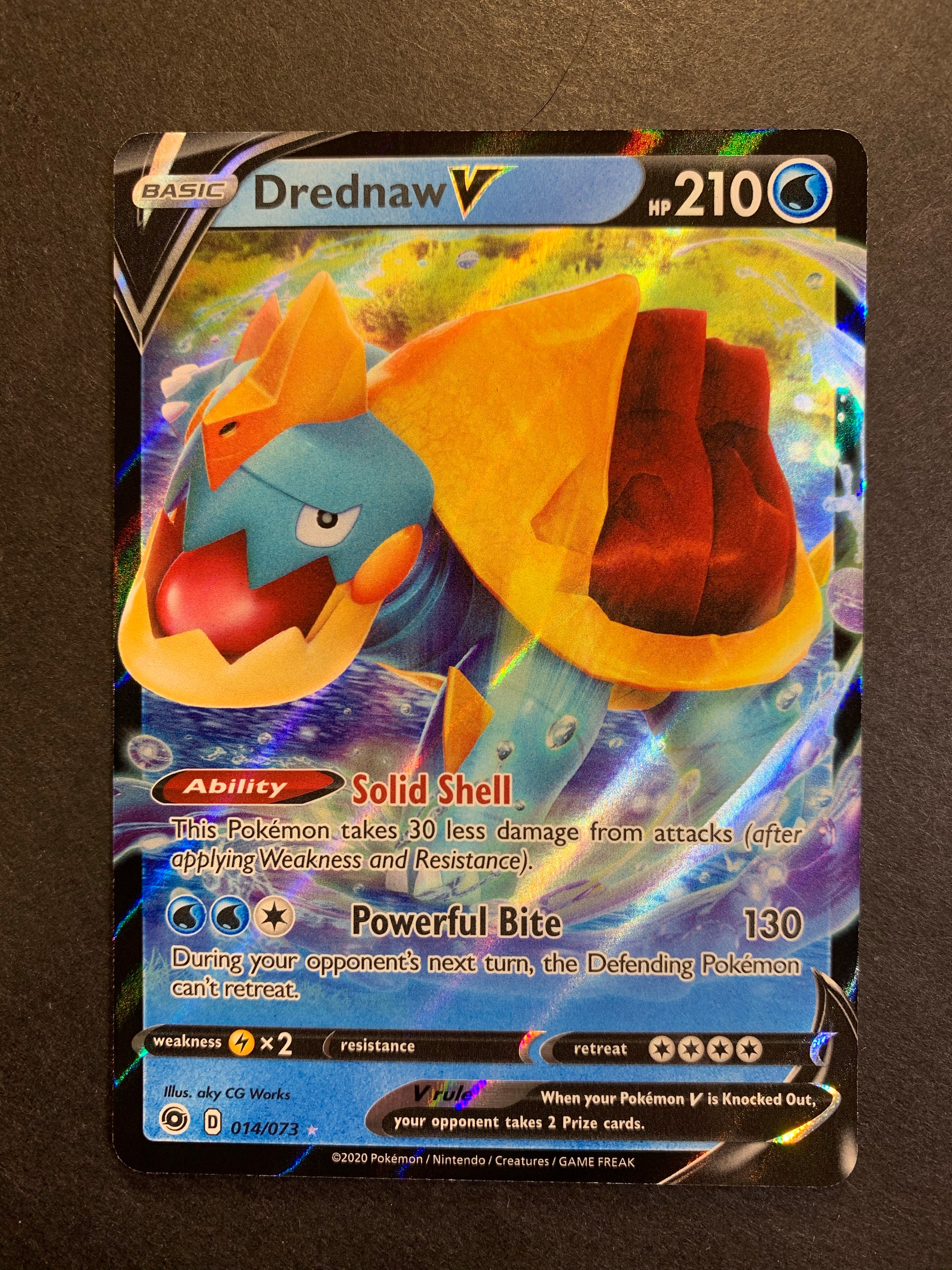 Drednaw V - 014/073 Ultra Rare - Champion's Path JAB Games13 Drednaw V - 014/073 Ultra Rare - Champion's Path JAB Games13